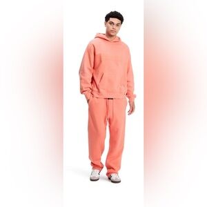 (XS) $189 NWT Fear of God Essentials Relaxed Sweatpant Coral